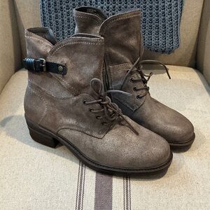 OTBT Brown Combat & Moto Boots